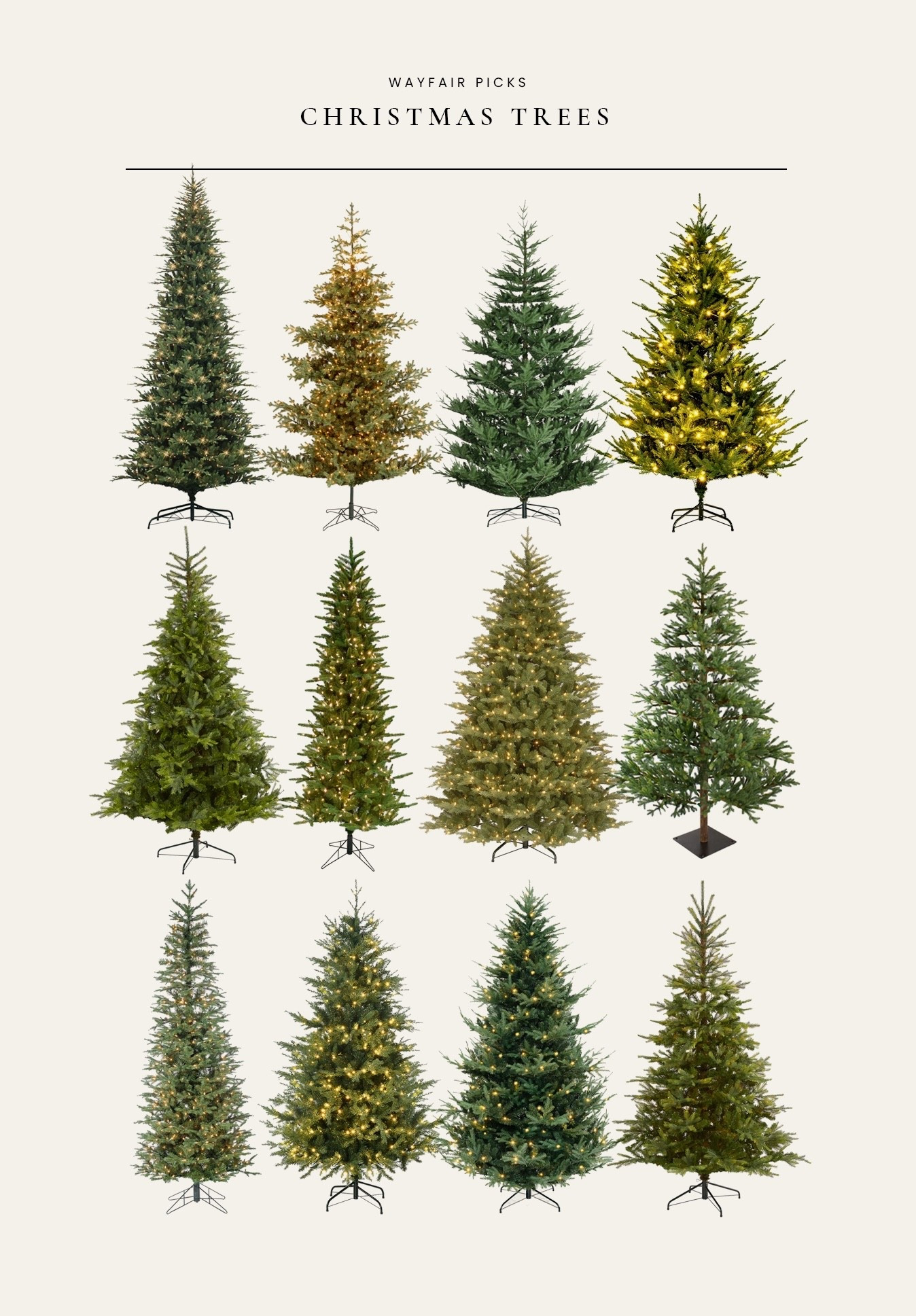 If you’re also trying to have a relaxing holiday, plan your decor now. These are my favorite Christmas trees and greenery from @wayfair … find them all on the blog today. #wayfair #wayfairpartner 

#LTKHome