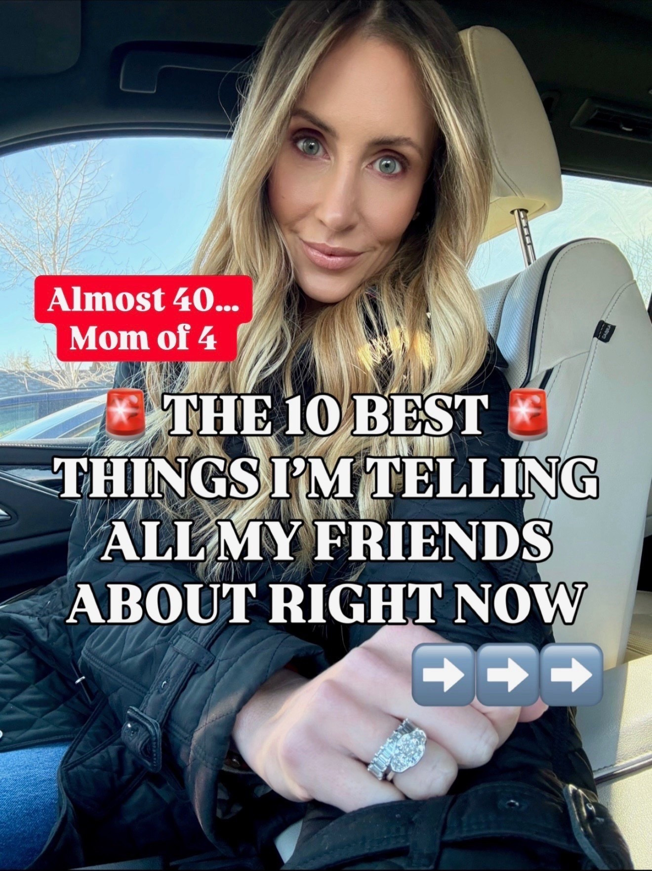 I’m almost 40 and a mom of four, and these are the 10 BEST things I’m telling all my friends about right now (including my online BFFs).

Liner: wherever walnut
Gloss: fez, DC, Istanbul
Bronzer: 2 or 3
Foundation: tawny
(FB)