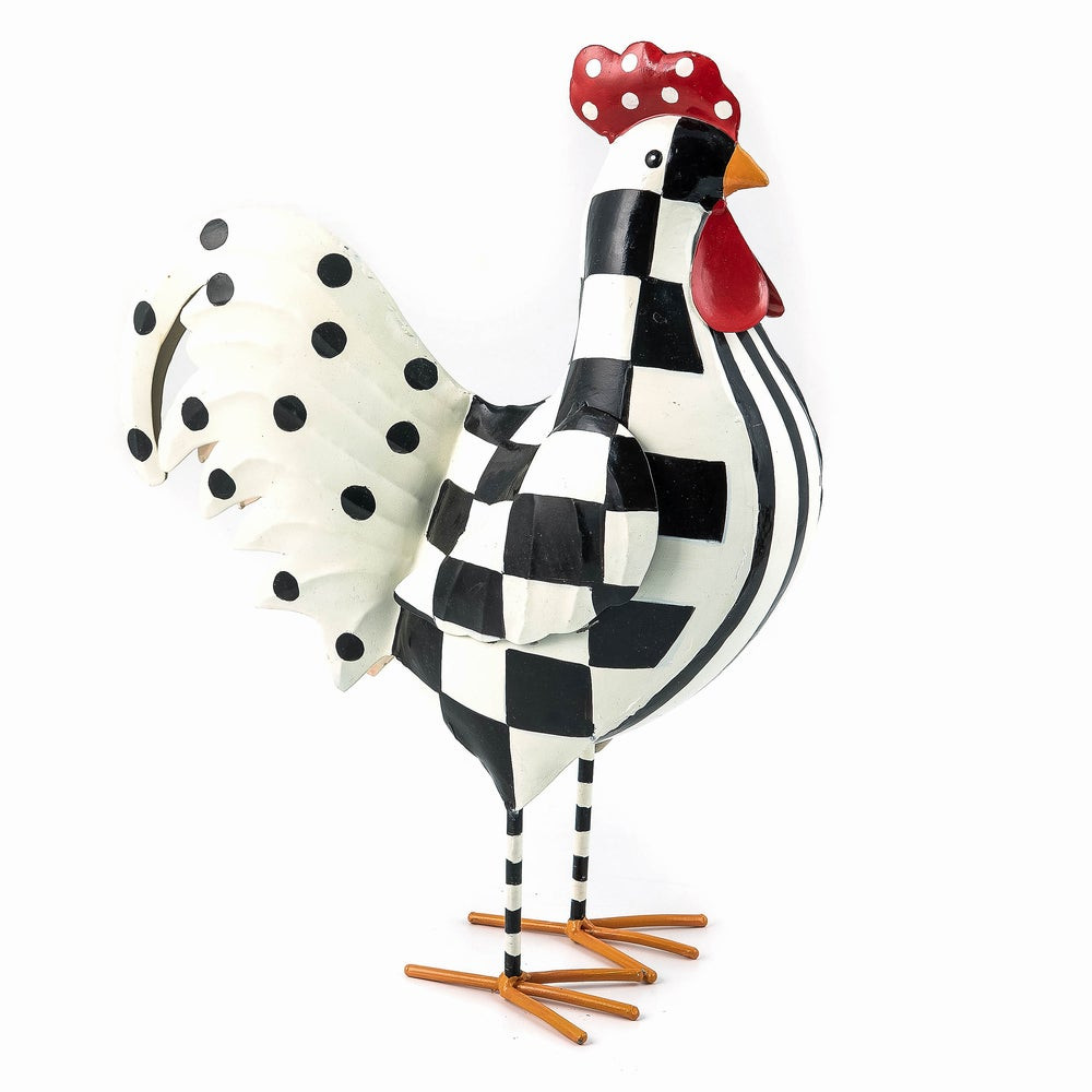 Checkerdot Rooster - Large | MacKenzie-Childs