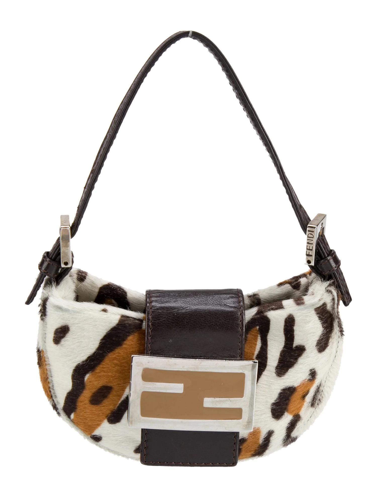 Vintage Mini Ponyhair Croissant Pochette | The RealReal