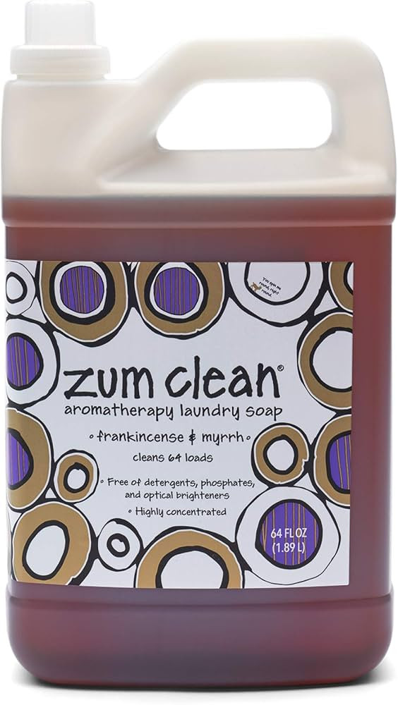 Indigo Wild Zum Clean Laundry Soap - Plant-Based Liquid Laundry Soap - Contains Baking Soda, Esse... | Amazon (US)