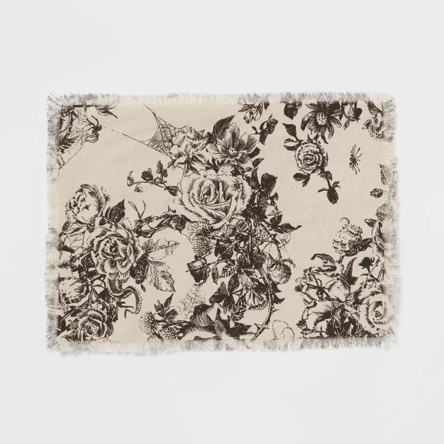 Cotton Light Floral Fused Placemat - Threshold™ | Target