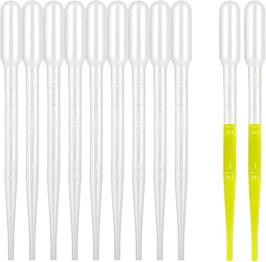 moveland 3ml Disposable Plastic Dropper Pipettes, Calibrated Dropper Suitable for Science Laborat... | Amazon (US)
