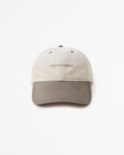 Women's Small-Scale Logo Baseball Hat | Women's Accessories | Abercrombie.com | Abercrombie & Fitch (US)
