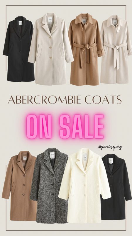 Abercrombie coats on sale! 

#LTKsalealert #LTKSeasonal #LTKstyletip