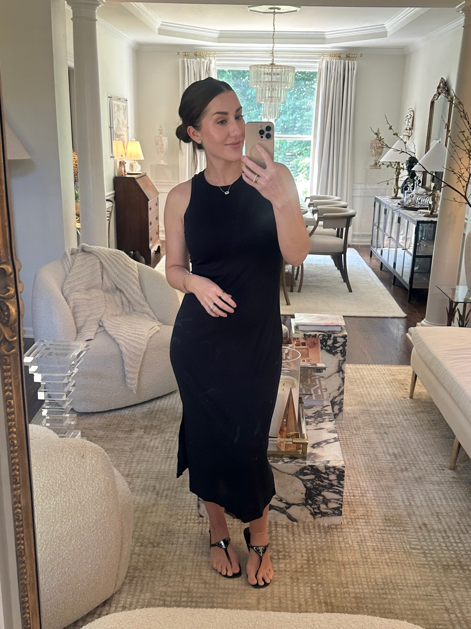 New fav dress under $40- built in bra! (That actually works.) 
Medium