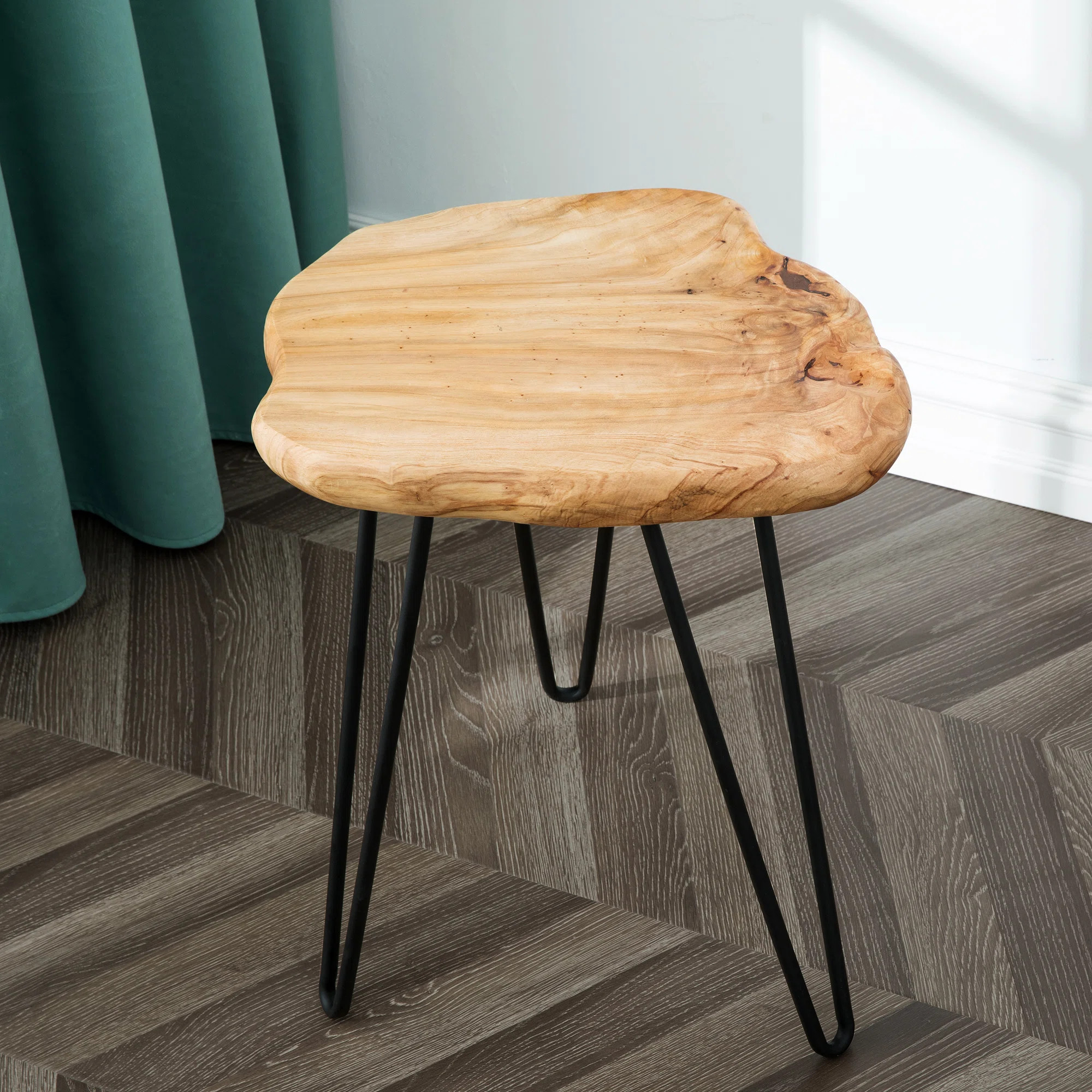 Millwood Pines Solid Wood Top End Table & Reviews | Wayfair | Wayfair North America