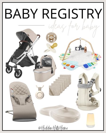 Baby registry essentials! Ideas for the baby registry, stroller, love every playmat, uppababy #baby

#LTKBaby #LTKFamily #LTKBump