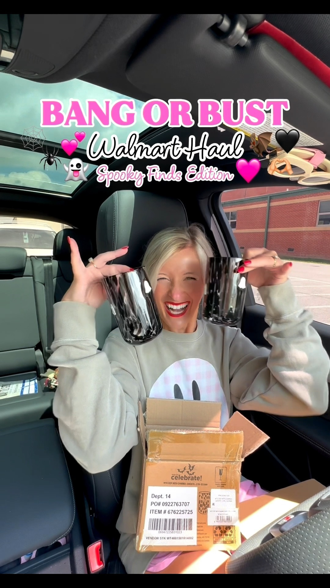 Walmart haul!! Halloween Icon glass $5.96 cups! 🎃🤭 Anthropologie look with a Walmart price tag! 

#LTKFindsUnder100 #LTKFindsUnder50 #LTKSeasonal