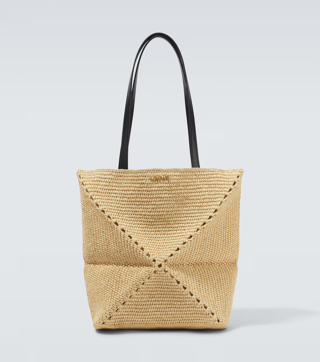 Paula's Ibiza Tote Puzzle Fold Medium aus Raffiabast | Mytheresa (DACH)
