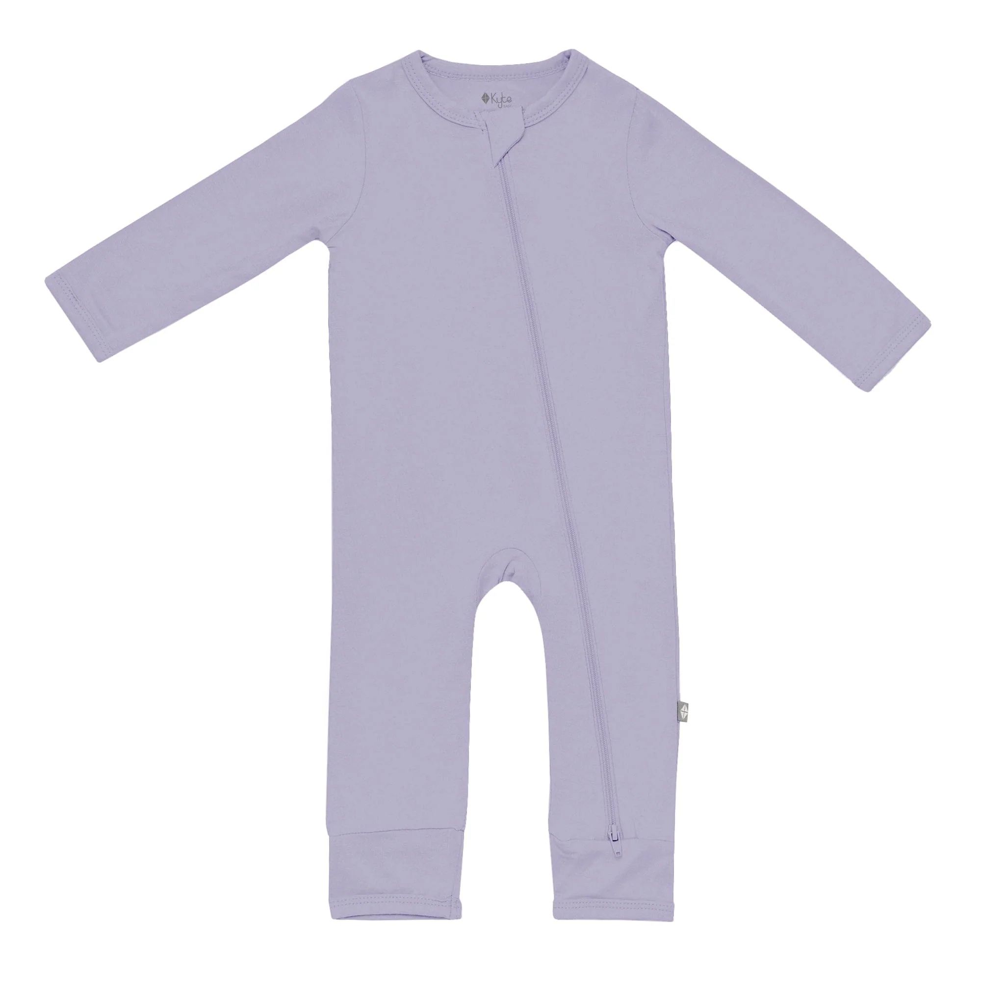 Zippered Romper in Taro | Kyte BABY