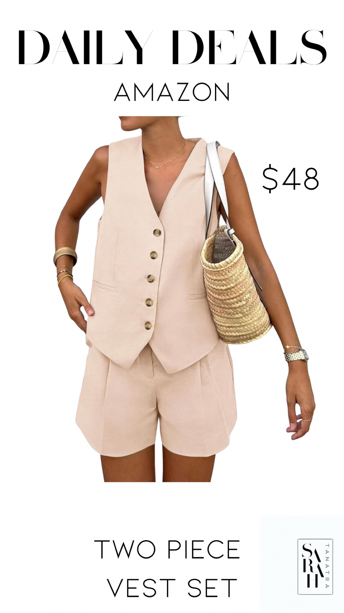 Two piece set
Two piece vest set
Button up vest
Chic outfit 
Neutral outfit 
Amazon set
Amazon finds
Spring style 





#LTKfindsunder50 #LTKworkwear #LTKSeasonal
