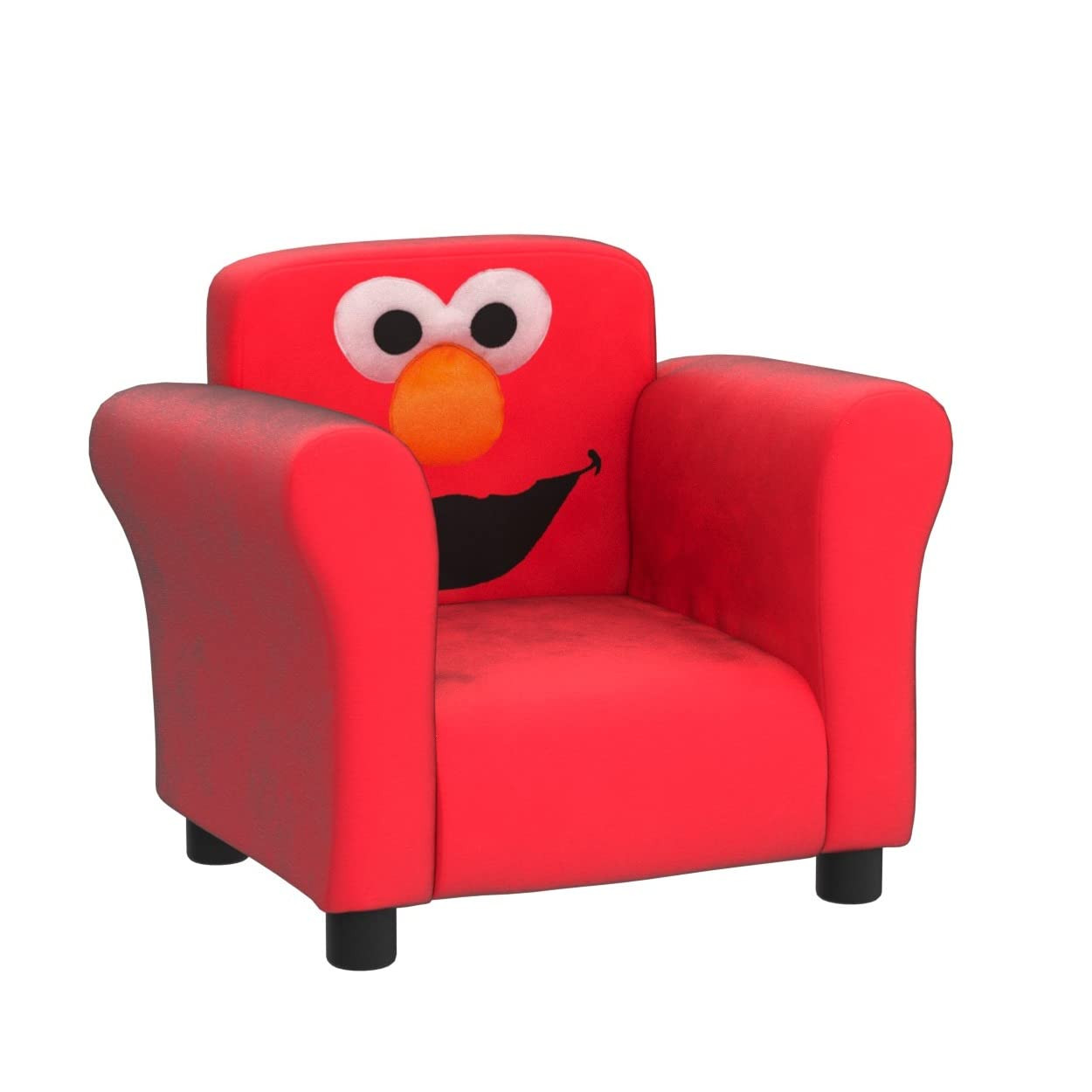Sesame Street Elmo Upholstered Chair by Delta Children, Red | Amazon (US)
