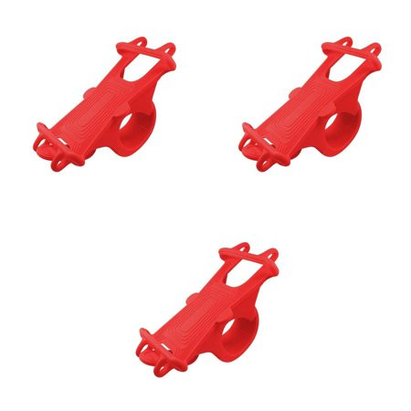 3pcs Shockproof Anti-shake Silicone Bike Phone Holder Adjustable Bicycle Mount Bracket for 4 -6 Smar | Walmart (US)