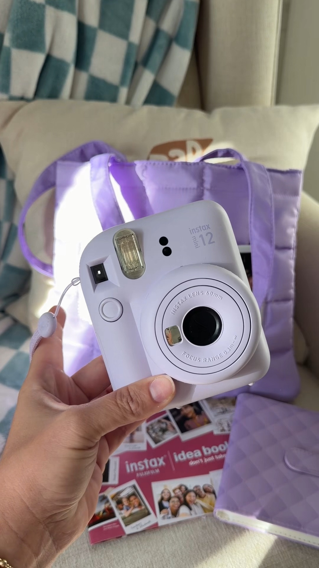 A GIFT BUNDLE FOR THE GIRLS!

The Fujifilm instax mini 12 bundle includes the camera, film, a puffer bag, an albumn, an idea book, and stickers! 

#giftguide #giftsforher #giftsforteens #fujifilminstaxmini12 #instaxmini 

#LTKHoliday #LTKGiftGuide