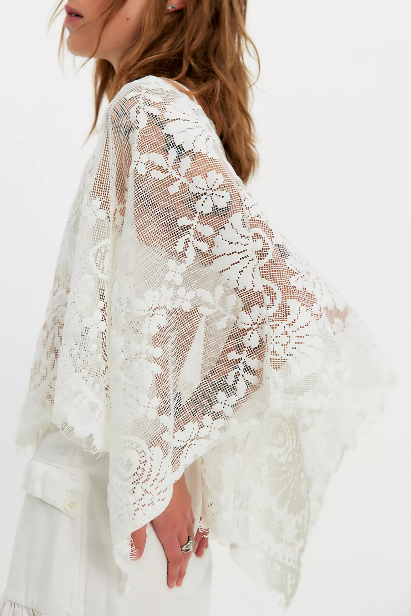 FP x Malai Lace Poncho | Free People (Global - UK&FR Excluded)
