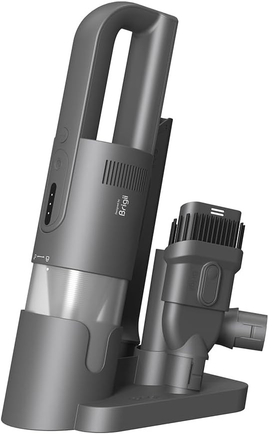 Brigii Pet Hair Vacuum with Anti-Tangle Hair Tool, Cordless Car Vacuum, 18KPa Handheld Vacuum wit... | Amazon (US)