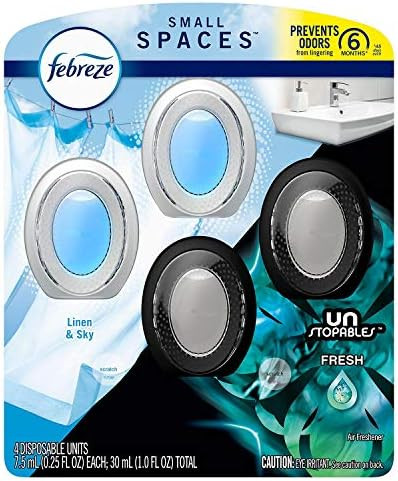 Febreze Small Spaces Air Freshener (4 pk.) Linen & Sky & Fresh | Amazon (US)