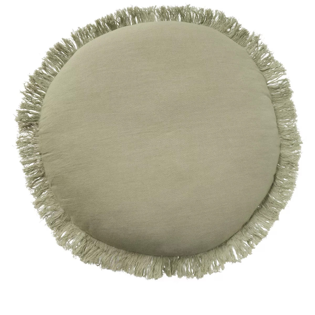 Mina Victory Sofia Solid 20"x20" Round Indoor Throw Pillow | Target