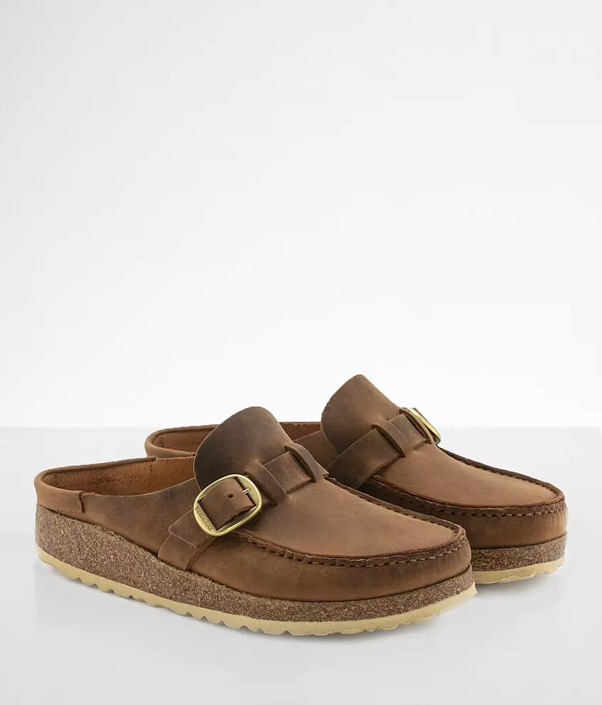 Buckley Oiled Leather Mule | Buckle