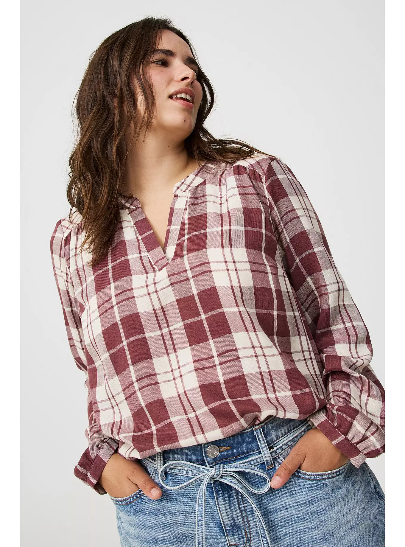 Harper Double Gauze Pullover Blouse | Torrid (US & Canada)