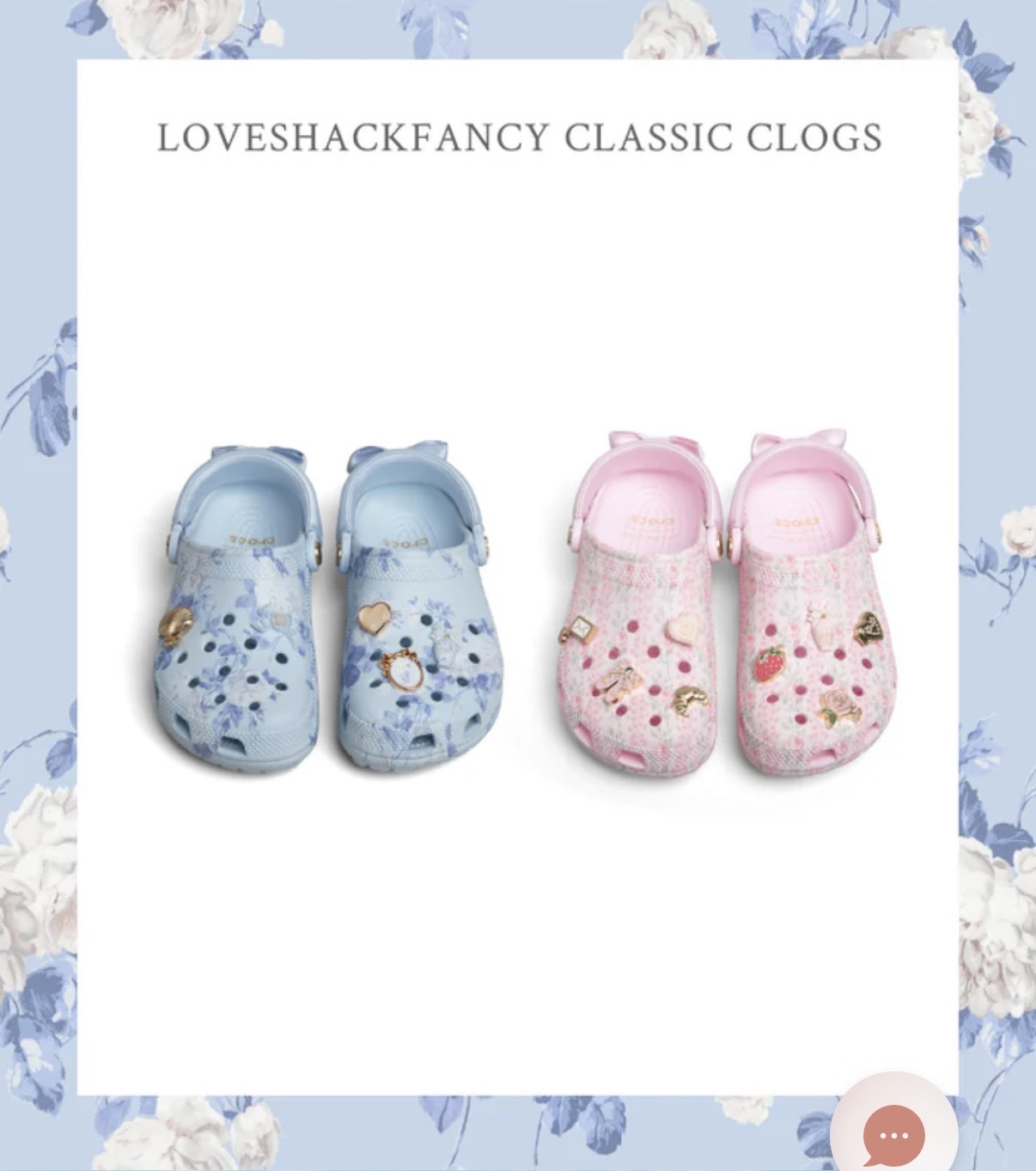 Quick reminder that there are still a few sizes left in the Love Shack Fancy x Crocs drop. If you were thinking about getting a pair this is your sign to grab your size before they sell out.

#ShoppingWithPriiincesss #LoveShackFancy #CrocsDrop #CrocsStyle #FashionFinds #StyleInspo #CuteComfortStyle #ShoppingFinds #MomStyle #DailyStyleIdeas #AtlantaMom #Atlantabloggers #Atlantablogger #AtlantaCreator #Atlantacontentcreators #Atlantacontentcreator

#LTKSeasonal #LTKootd
