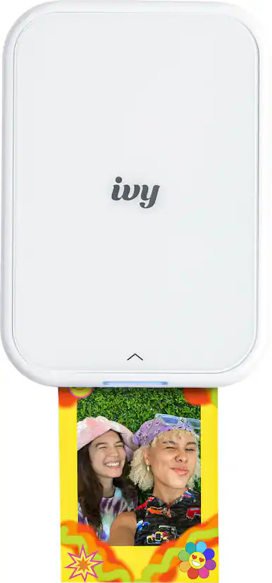 Canon - IVY 2 Mini Photo Printer - Pure White | Best Buy U.S.