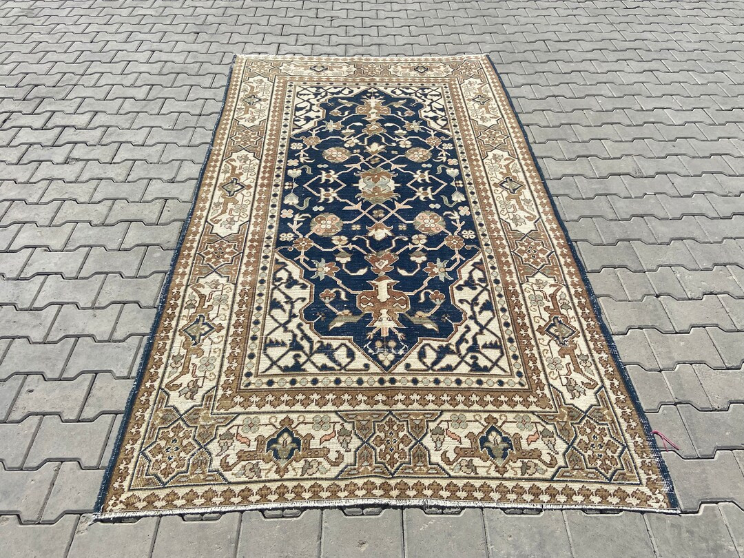 5x8 Rug5x8 Turkish Rug5x8 Oushak Rug5x8 Area Rugvintage - Etsy | Etsy (US)