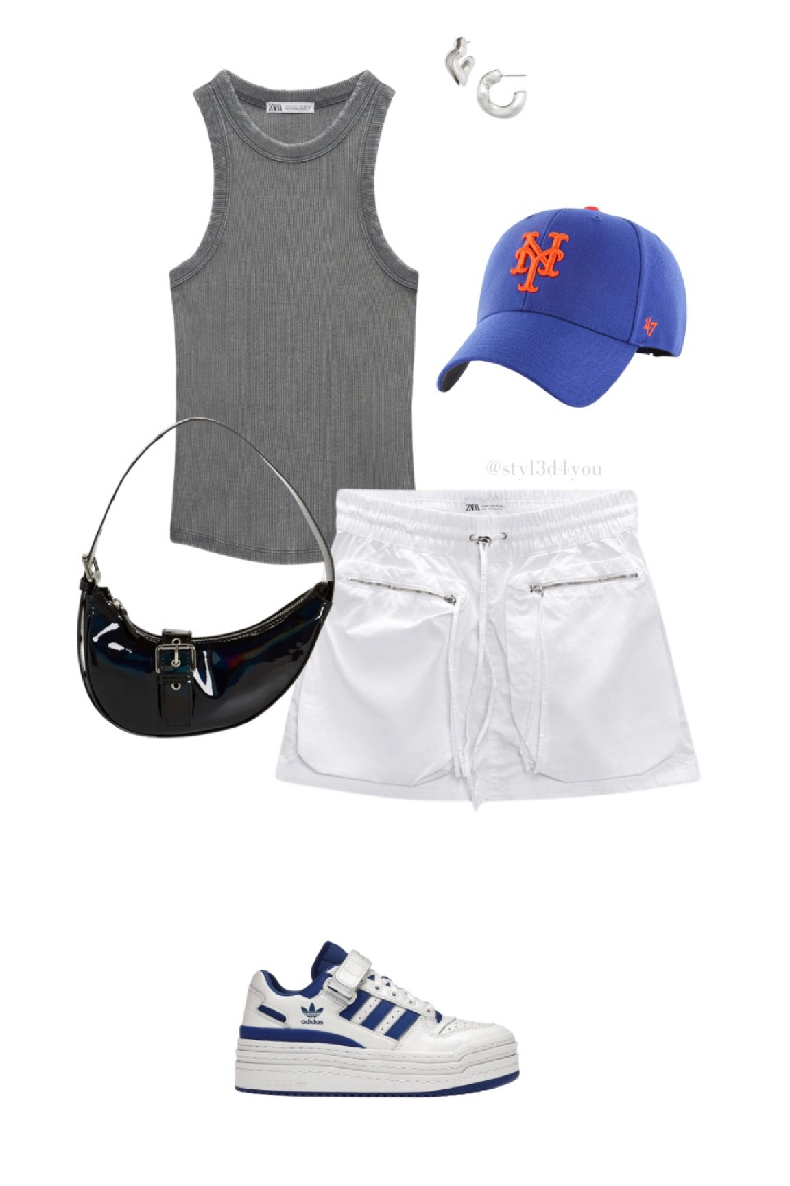 Top and bottom from Zara