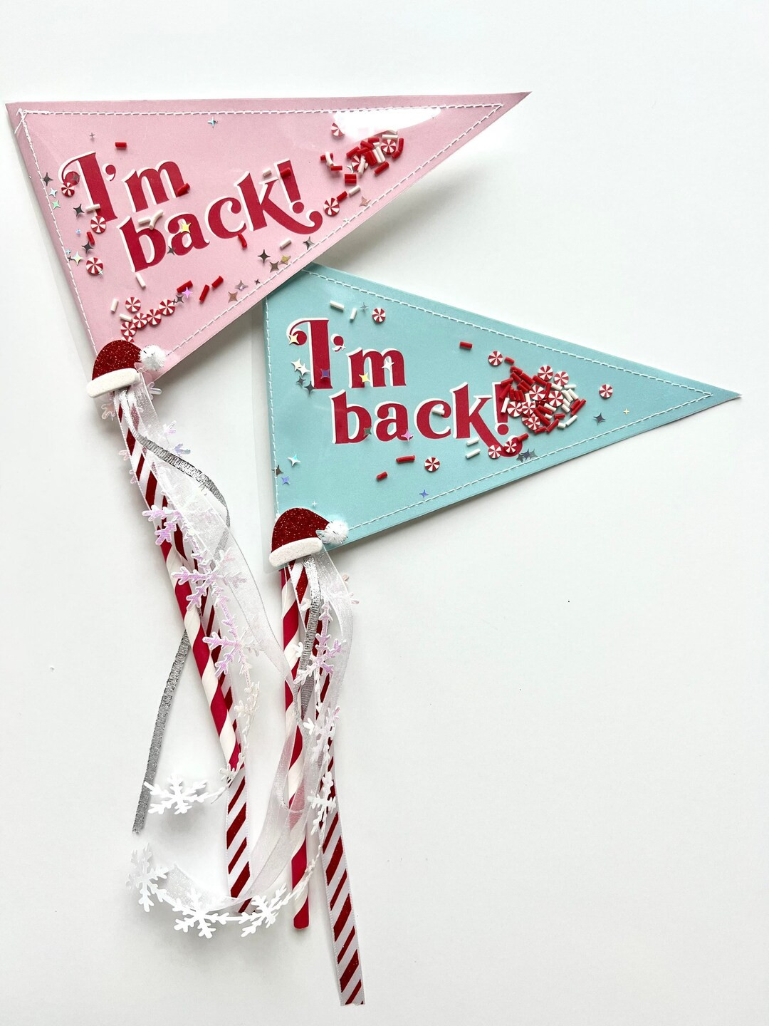 I'm Back ELF Pennant Shaker Flag - Etsy | Etsy (US)
