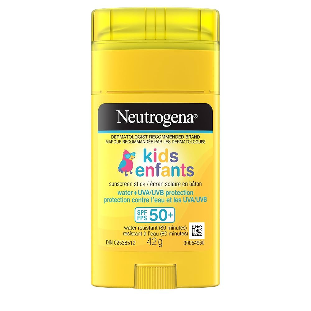 Neutrogena Kids Sunscreen Stick, SPF 50+, Sun Protection UVA & UVB, Water resistant Sunscreen, Tr... | Amazon (CA)