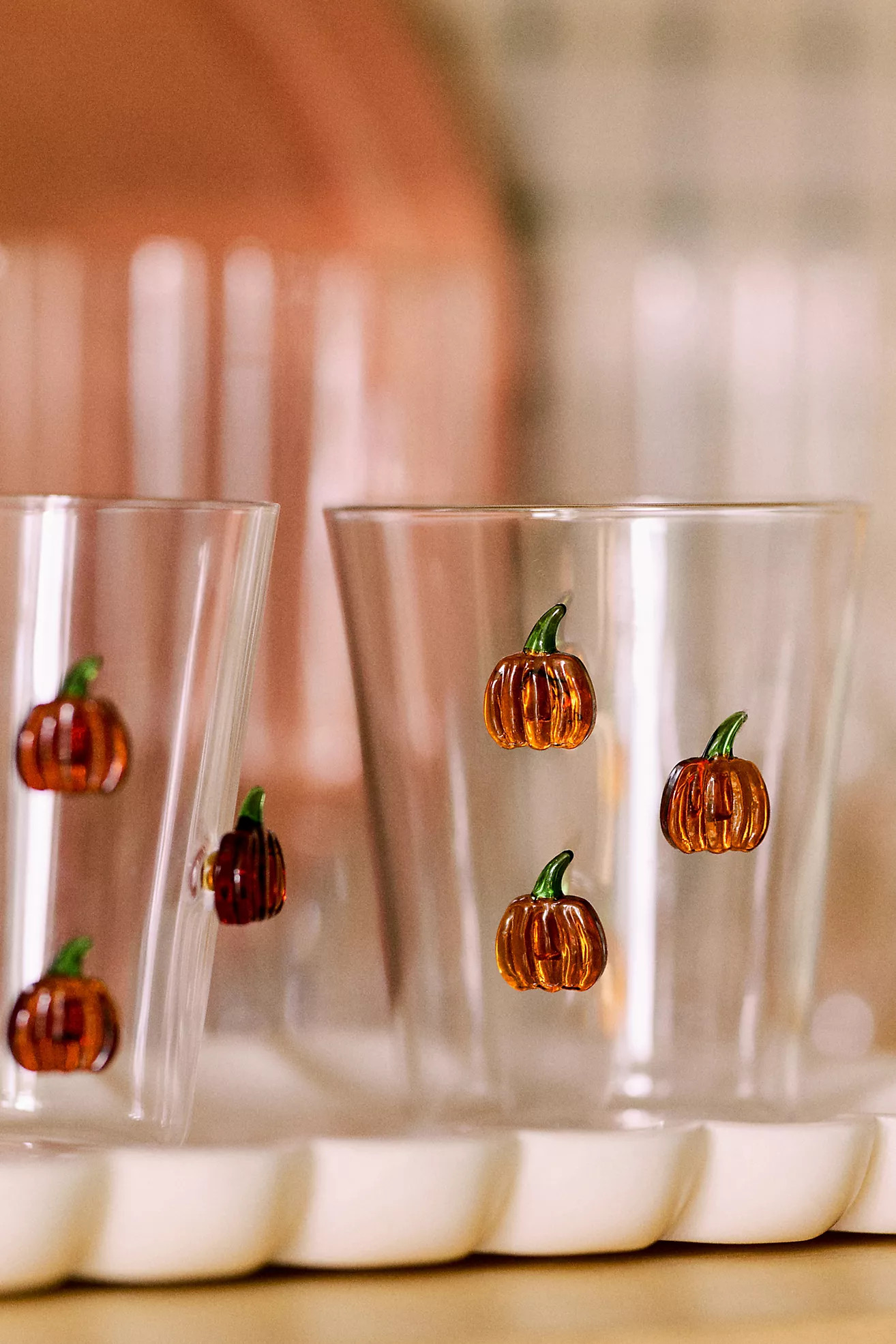 3D Halloween Icon Juice Glass | Anthropologie (US)