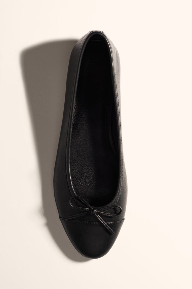 Ballet Flats - Low heel - Black - Ladies | H&M US | H&M (US + CA)