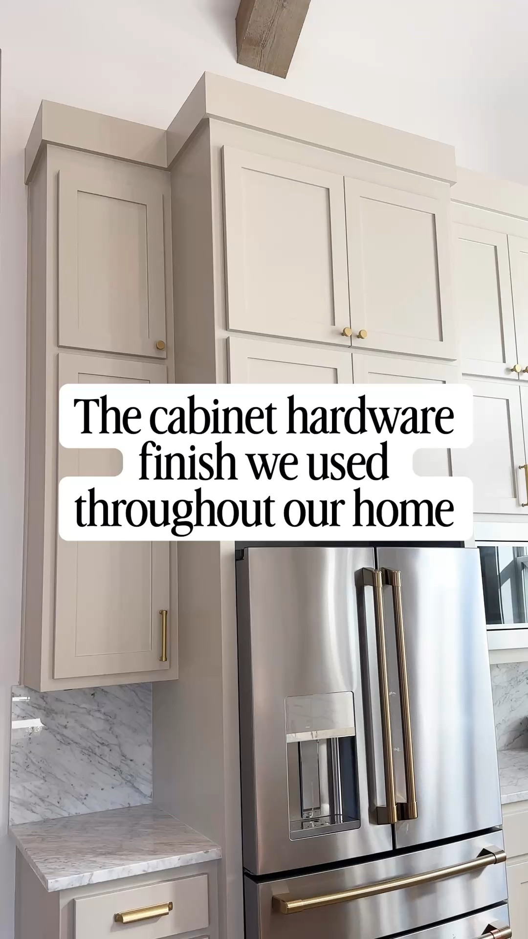 We chose the same finish for our cabinet hardware across our home for a cohesive look. Here are some of my favorite brass hardware styles. 

#LTKHome