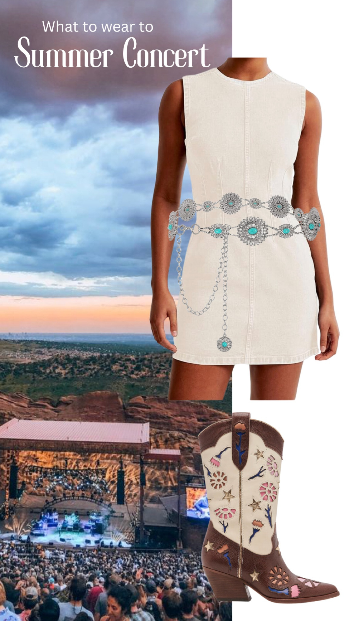 I love this look for a summer concert 🎶 the bone denim is a great shape and very affordable. Pair it with this western belt that is under $15 and beautifully unique cowboy boots 🤩 


#concertoutfits
#summerconcert
#countryconcertstyle
#countryconcertoutfits
#redrockoutfits




#LTKShoeCrush #LTKFindsUnder100 #LTKSeasonal