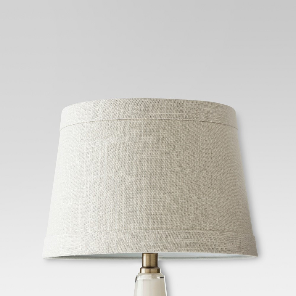 Textured Trim Small Lamp Shade Gray - Threshold | Target