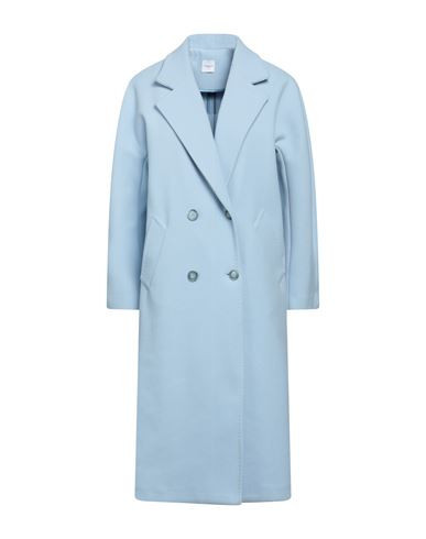 Eleonora Stasi Woman Coat Light blue Size 10 Polyester | YOOX (US)