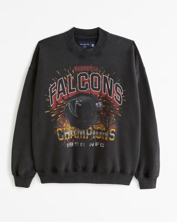 Atlanta Falcons Graphic Crew Sweatshirt | Abercrombie & Fitch (US)