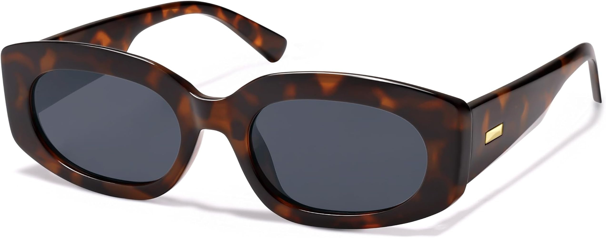 SOJOS Retro Oval Polarized Sunglasses Womens Trendy Sun Glasses Vintage Shades UV400 SJ2386 | Amazon (US)