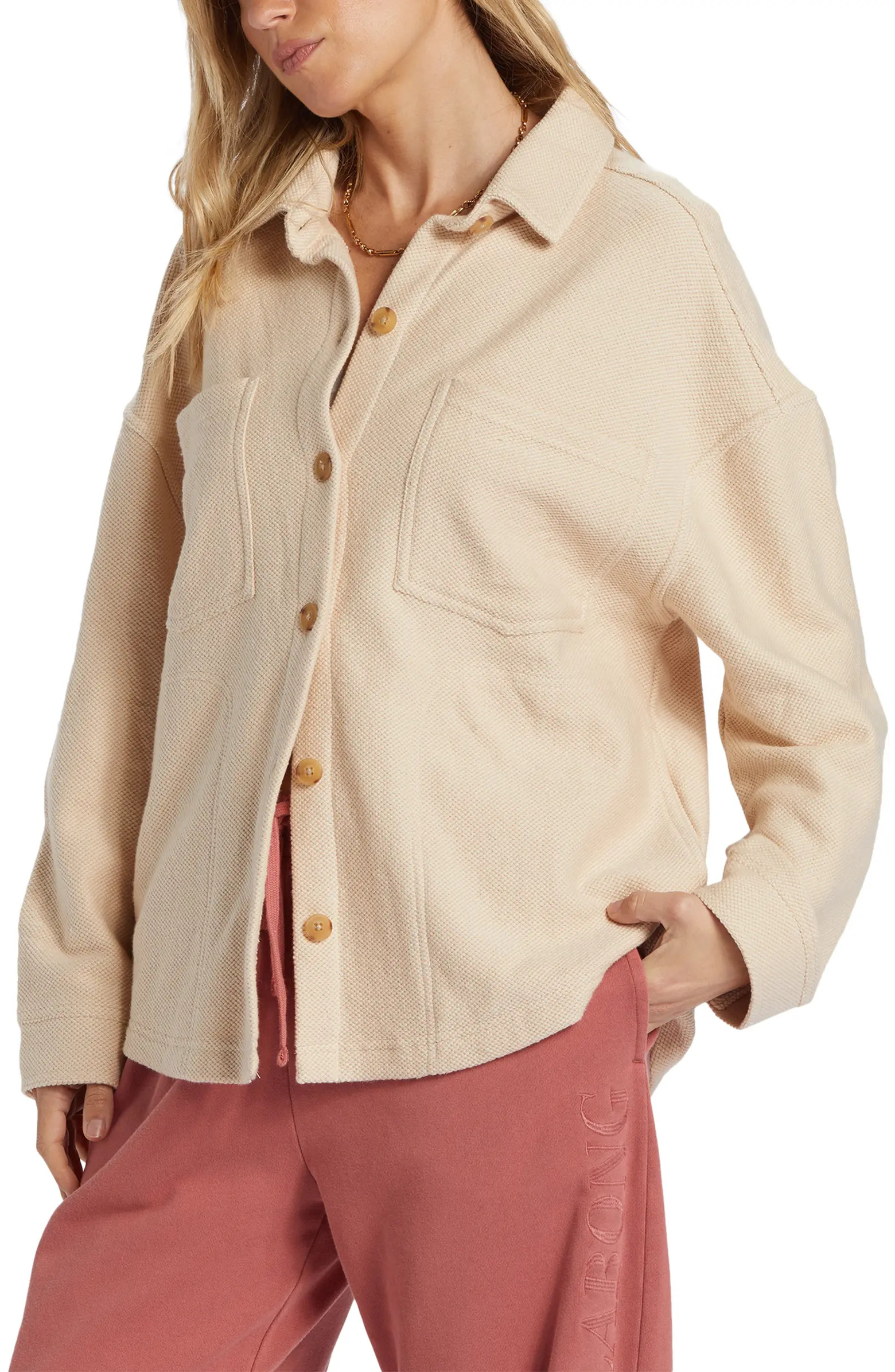Billabong Everytime Button-Up Shacket | Nordstrom | Nordstrom