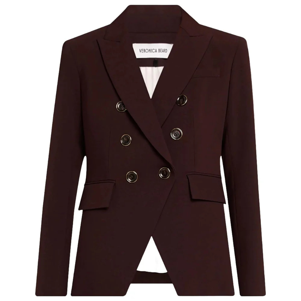 Veronica Beard Women's Miller Dickey Jacket, Dark Currant | Shop Simon