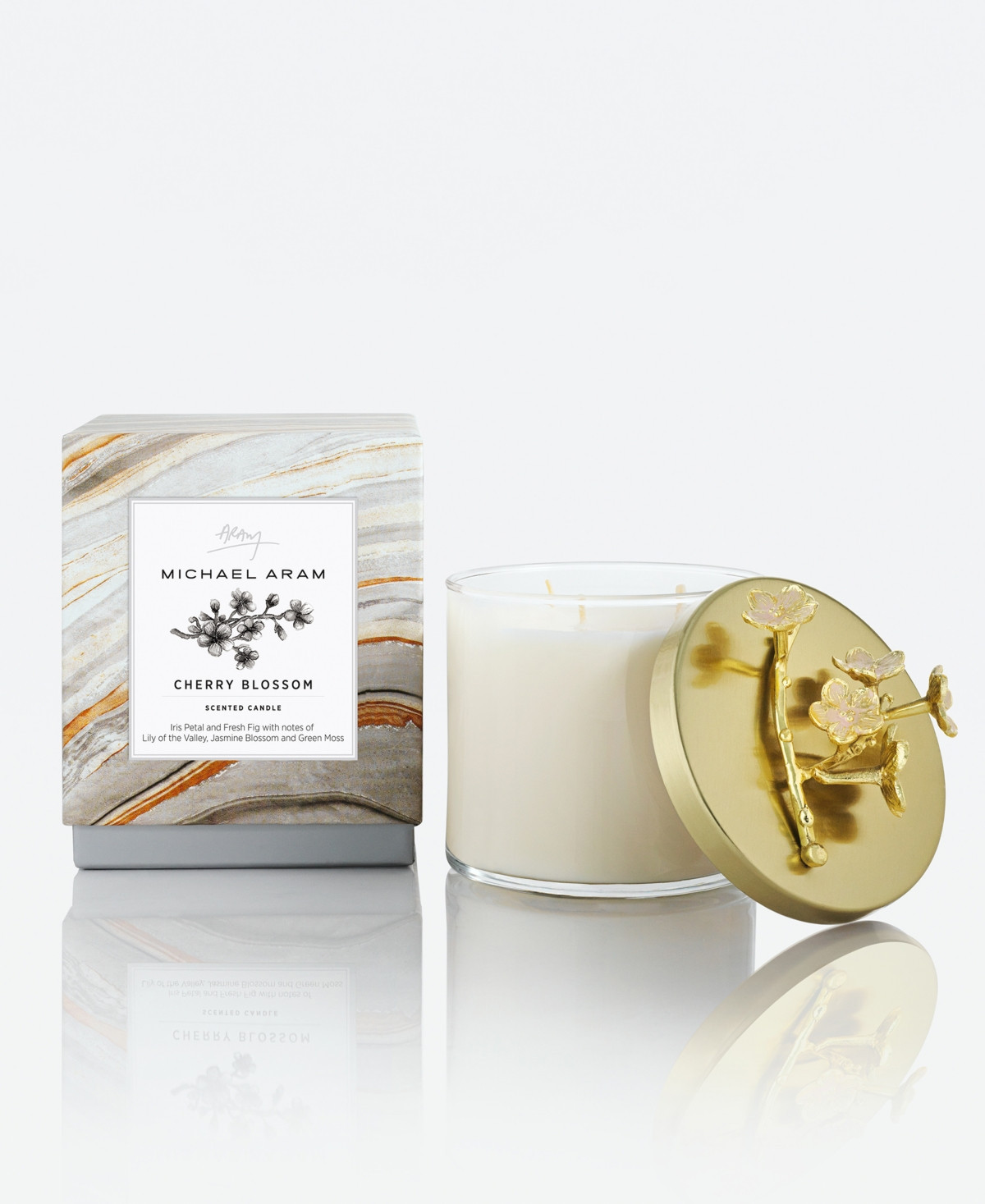 Michael Aram Cherry Blossom Candle, 13.5 Oz | Macy's