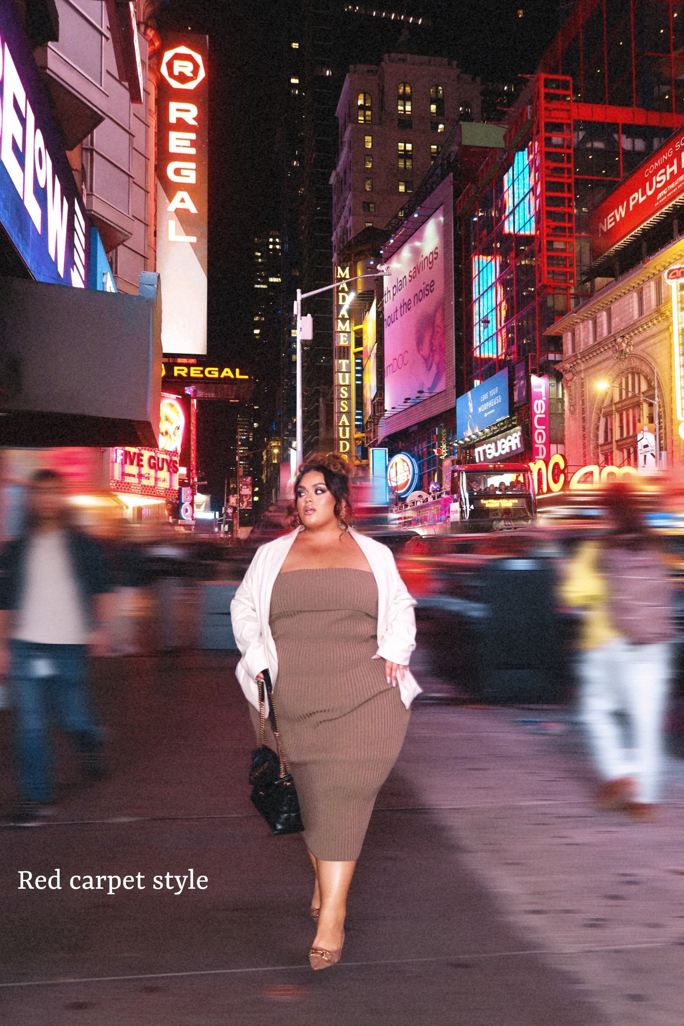 Red carpet style on a budget🖤 #latina #plussizestyle #fashion #midsize #plussize 

#LTKPetite #LTKPlusSize #LTKSeasonal