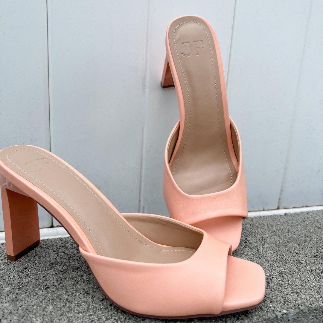 Azalea Mule Heeled Sandal | JustFab