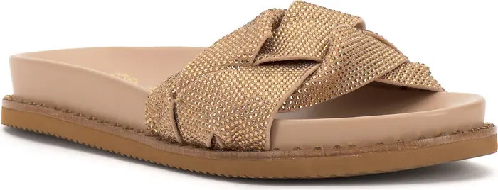 Kevin Braid Embellished Slide Sandal (Women) | Nordstrom Rack