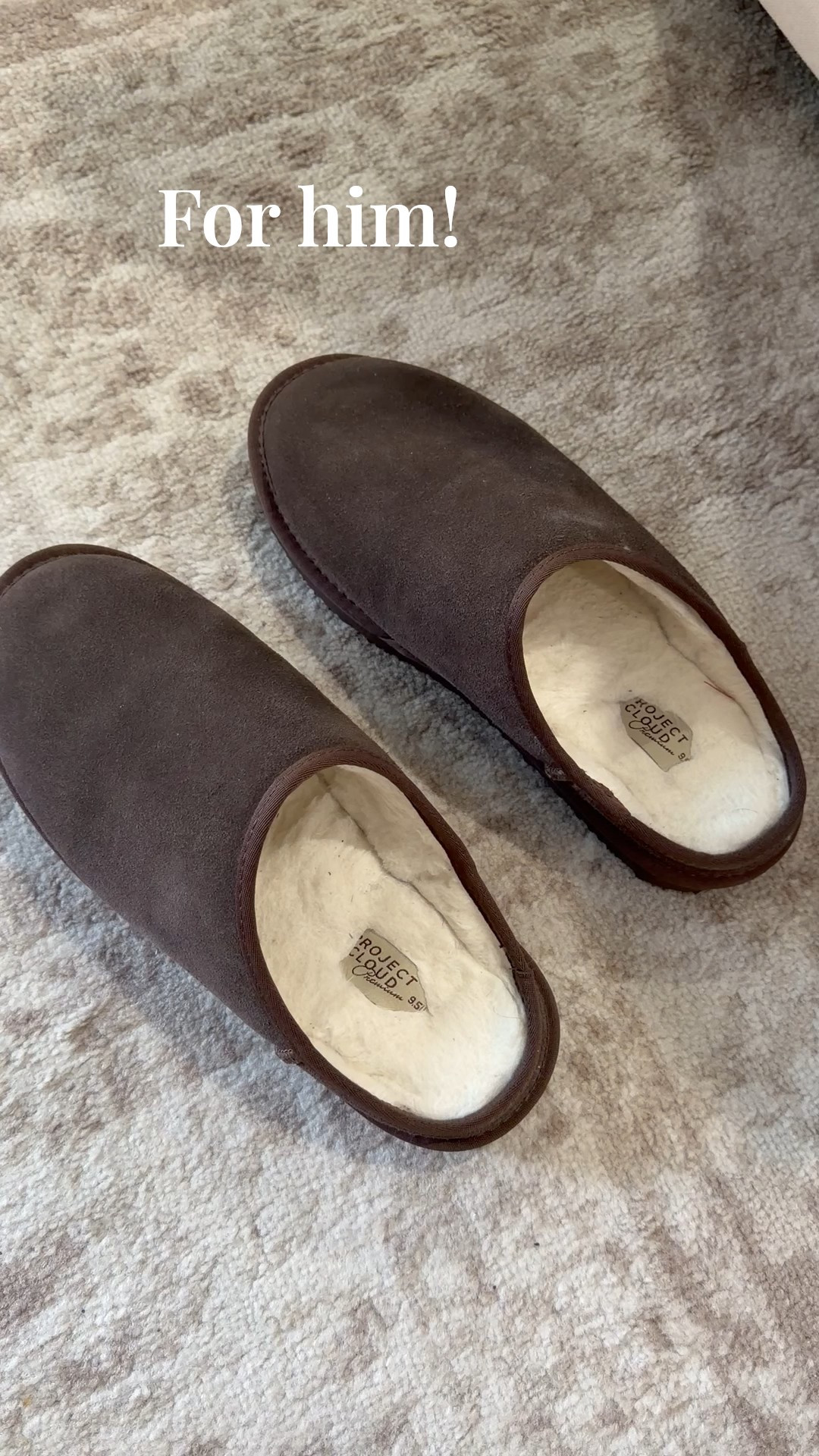Thank you project cloud for sending these suede and shearling slippers to Anthony! He’s been wearing them non stop! Definitely keeping his feet warm during these cold months! 

#LTKFindsUnder100 #LTKMens #LTKGiftGuide