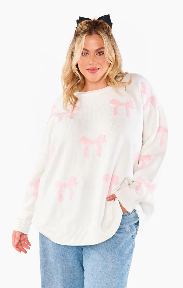 Gabrielle Sweater ~ Put a Bow On It Knit | Show Me Your Mumu