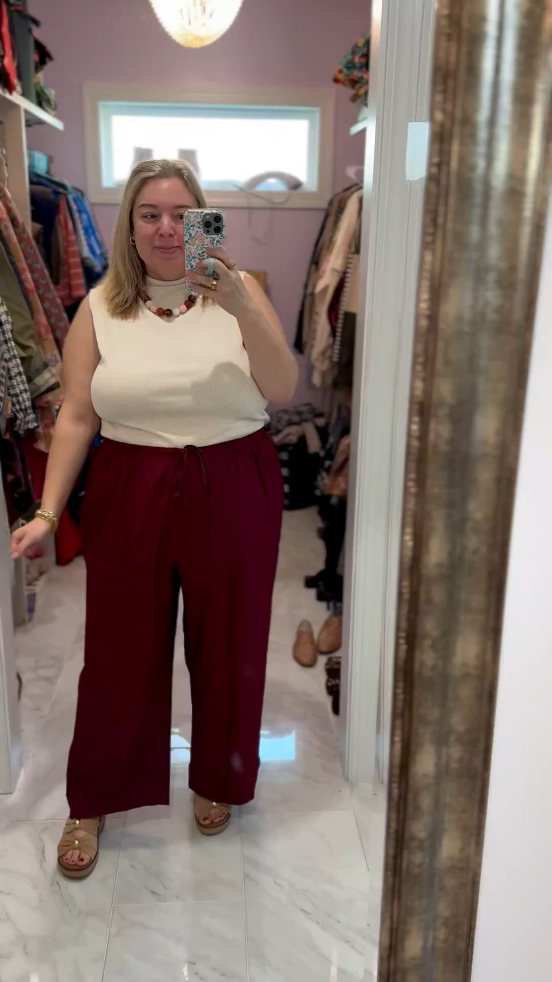 Happy Tuesday 🫶🏼 one of my favorite fall colors has been this pretty burgundy and I loveeee these new pants I found at Target! Linking up the fit for you! I’m in the 2X in my top & the pants 💕

#LTKootd #LTKPlusSize #LTKSaleAlert