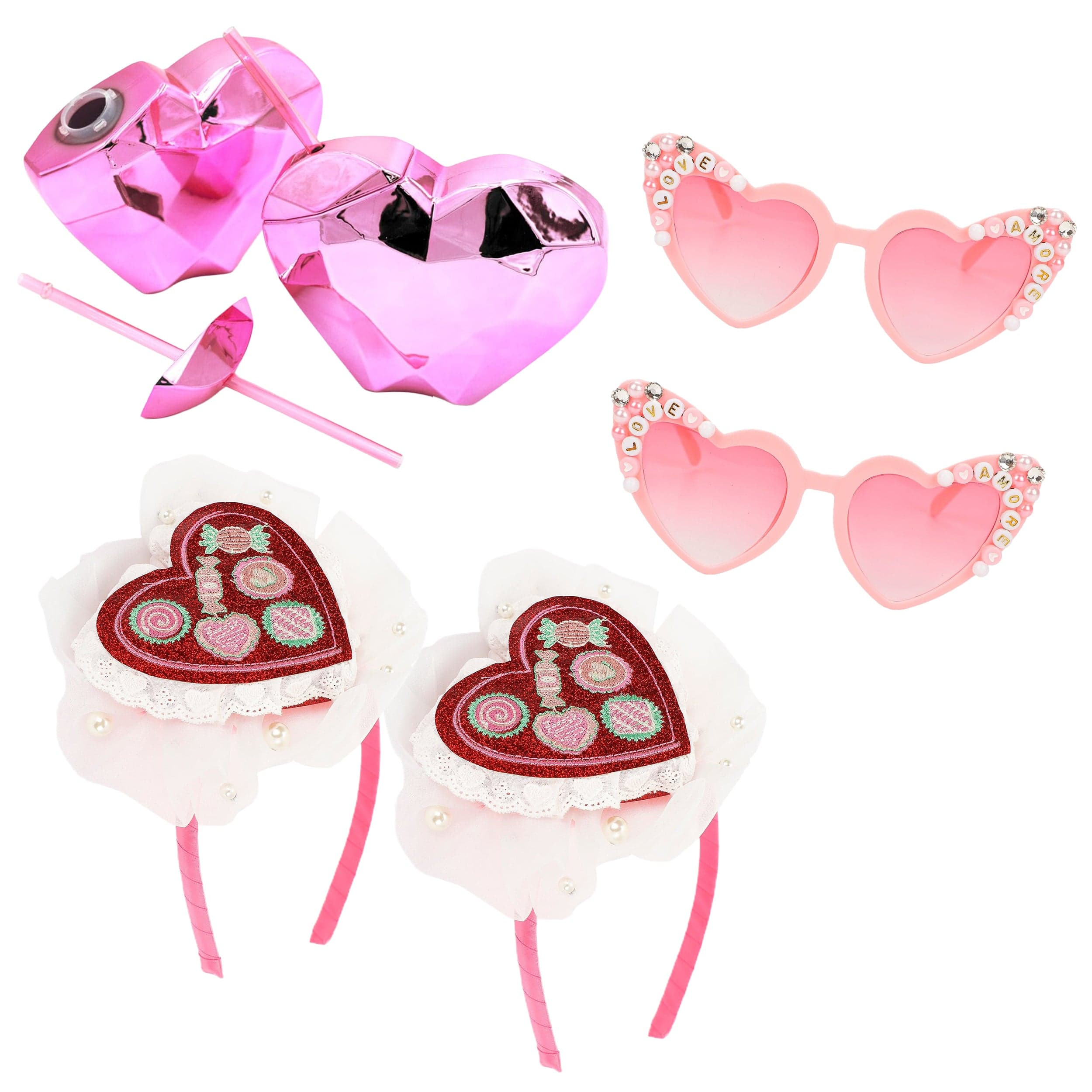 Galentine Party Accessories Bundle | Packed Party