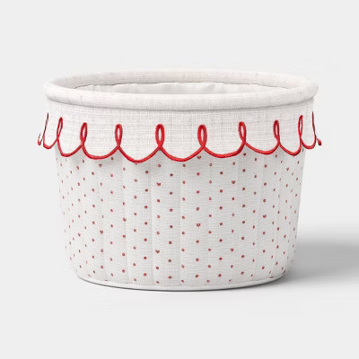 Valentine Basket with Scallop Ruffle - Threshold™ | Target